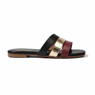 Emma Luxe Mutlicolor Slippers - FLBL-00076