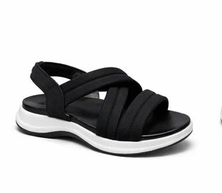Black Luxe Sandals – SABL-00082