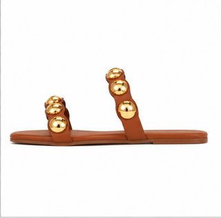 Luxe Axes Flats - FLBR - 00069