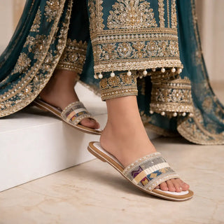 Luxury MultiColor Soft Flats- S00096