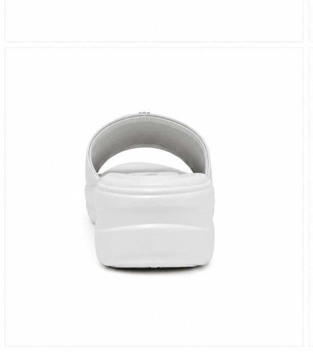 White Pure Leather Sandals – SAW-00017