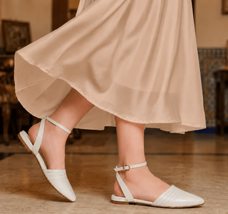 Off white  Luxe Mule -MW-00059