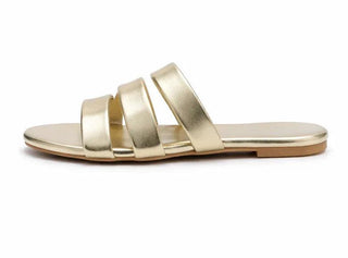 Golden Color Slippers- FLG000106