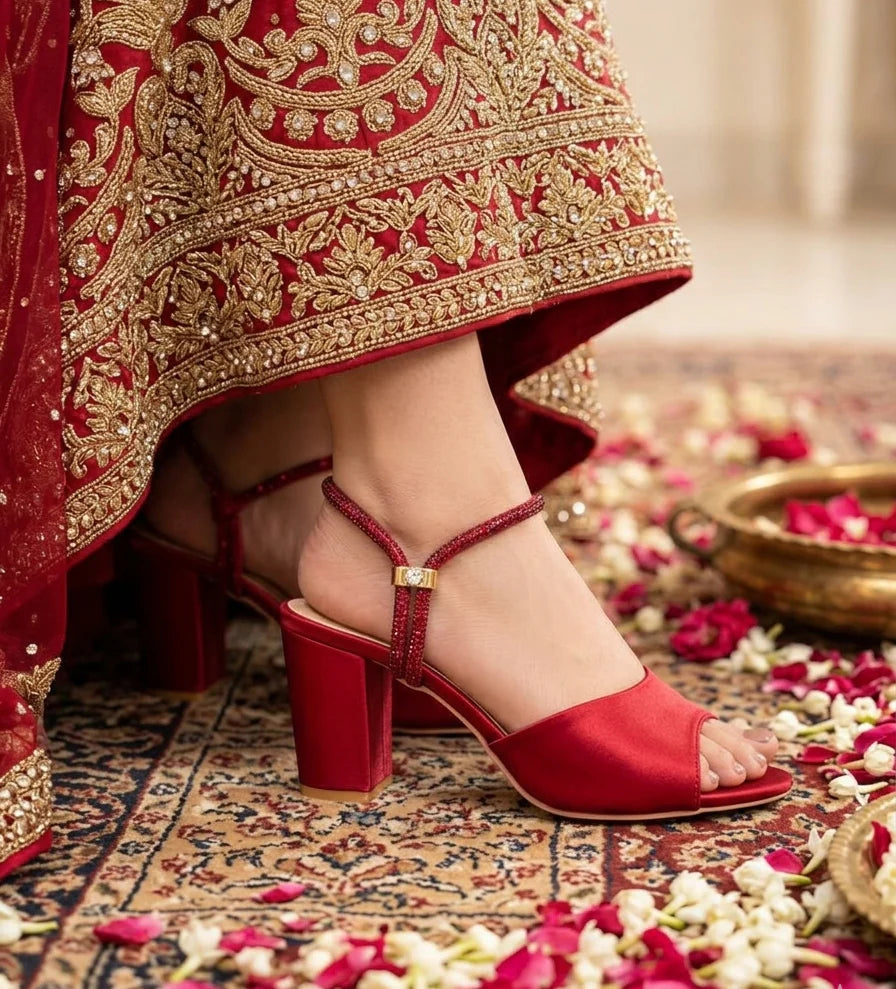 Red Luxe Heels – HGL-00089