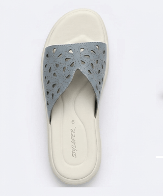 Blue V Cut Luxe Sandals – SAB-00060