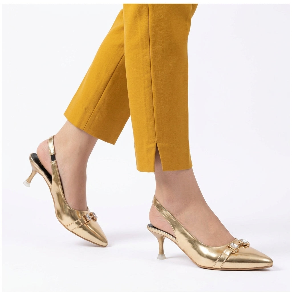 Luxe Golden Heel  - H00143