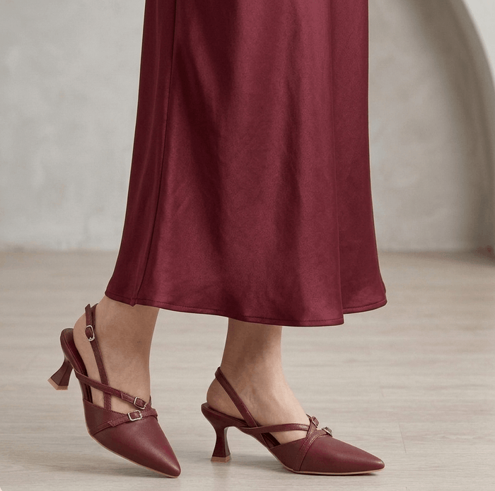 Luxe Marron Heel
