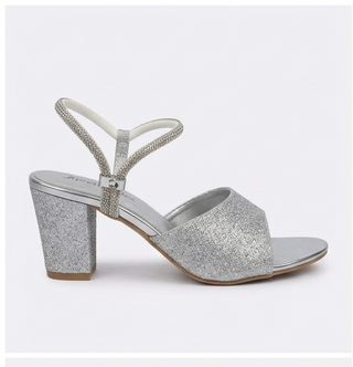 Silver Luxe Heels – HSL-00090
