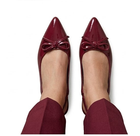 Luxe Marron Block Heel - H00142