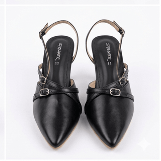 Luxe black Heel - H00039