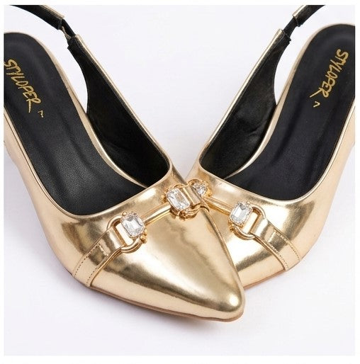 Luxe Golden Heel  - H00143