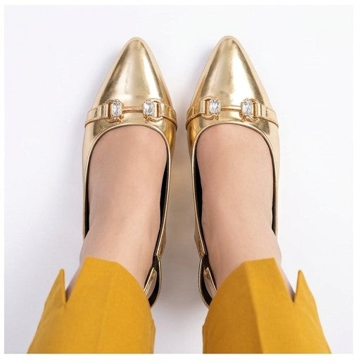 Luxe Golden Heel  - H00143