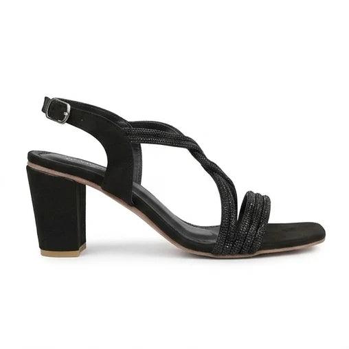 Black Luxe Heels – HBL-00085
