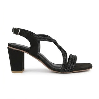 Black Luxe Heels – HBL-00085
