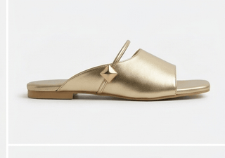 Luxe Gold Flats - FLG - 00010