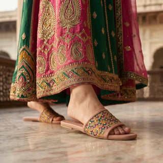 Luxury MultiColor Soft Flats- S00101