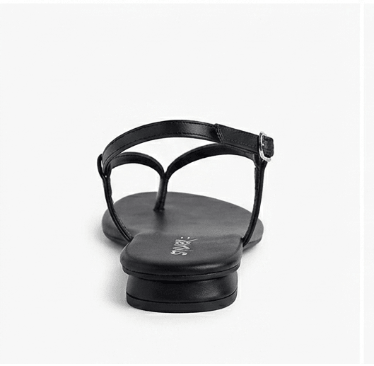 Luxe Black Sandal - SB - 00013
