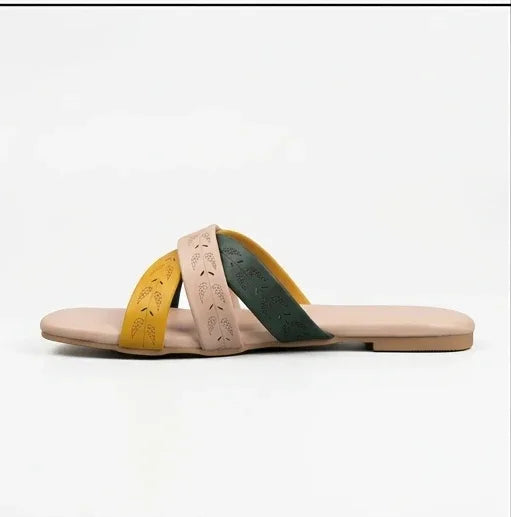 Luxury MultiColor Soft Flats- S00099