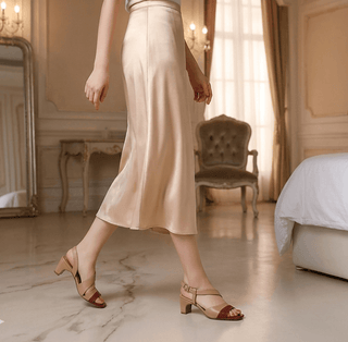 Red Double Tone Heel - H00034