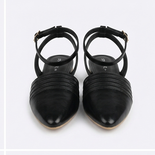 Ladies Black Mule shoes