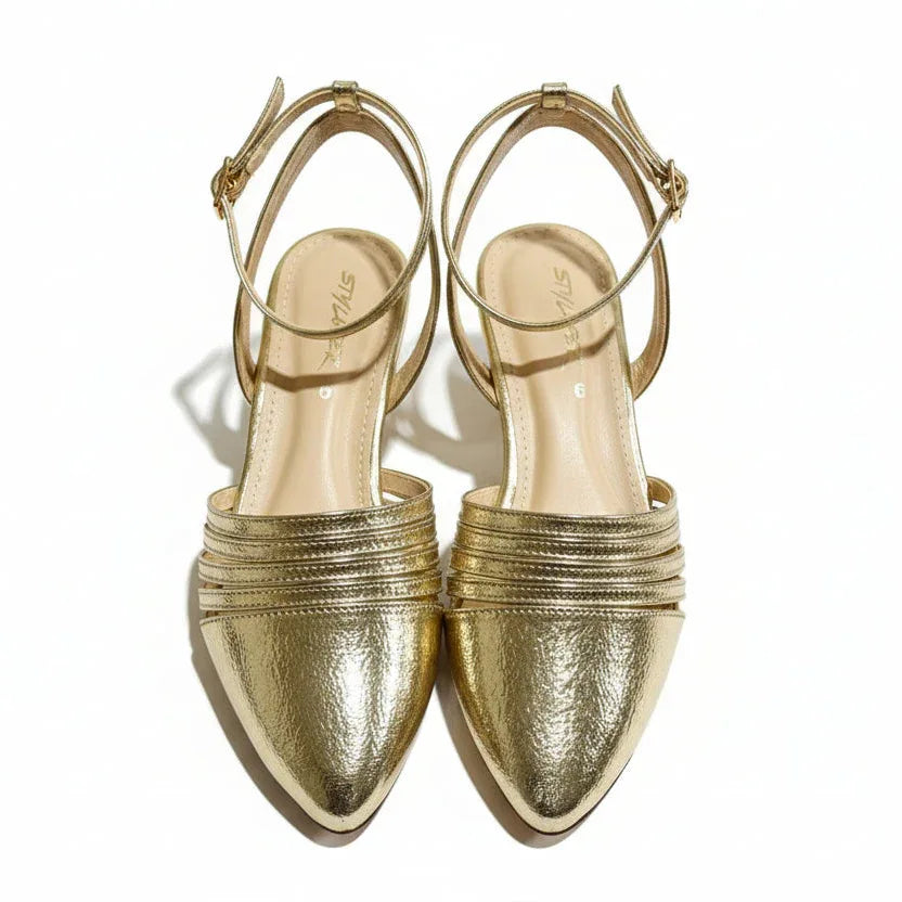 Golden Luxe Mule -MG-00011